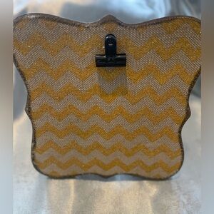 Hobby lobby chevron Patterned picture, letter holder and/or push pin board.